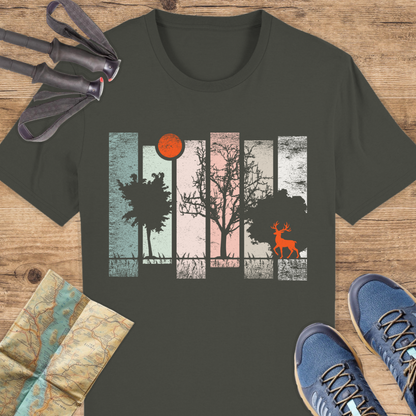 Unisex Bio T-Shirt Vintage Wald