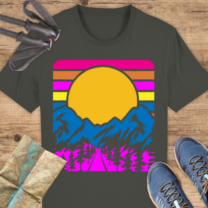 Unisex Bio T-Shirt Vintage Berge