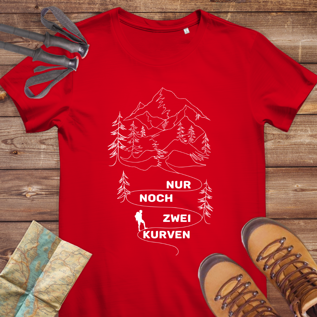 Damen Medium Fit Bio T-Shirt Nur noch zwei kurven