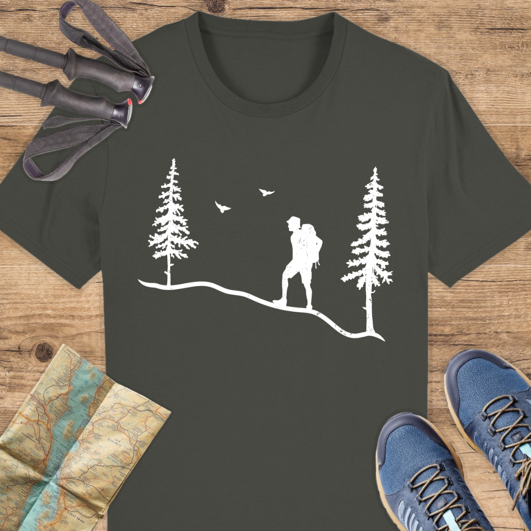 Unisex Bio T-Shirt Wandern