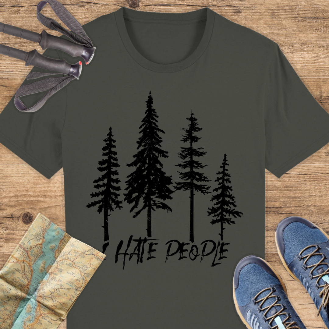Unisex Bio T-Shirt I hate people