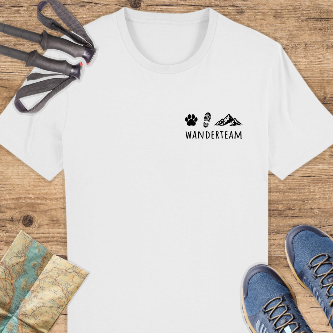 Unisex Bio T-Shirt Hund Wanderteam