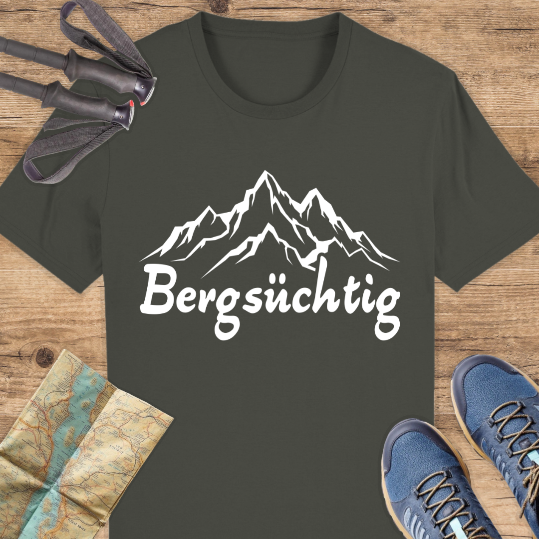 Unisex Bio T-Shirt Bergsüchtig