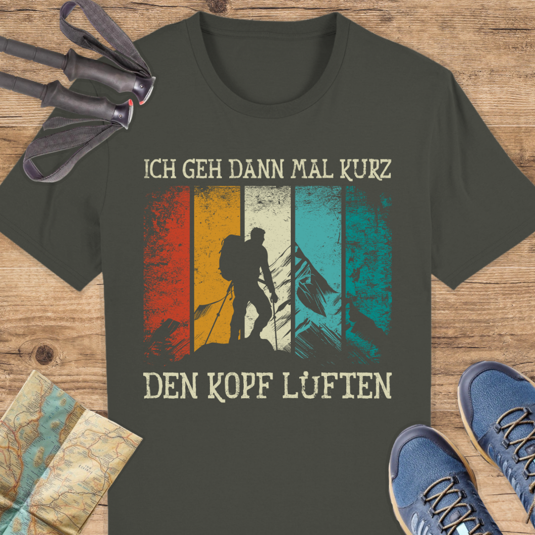 Unisex Bio T-Shirt Den Kopf lüften