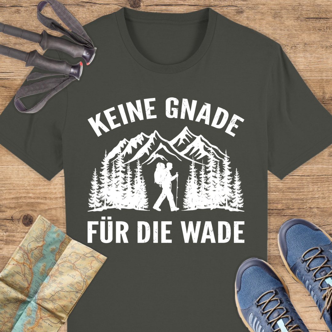 Unisex Bio T-Shirt Keine Gnade für die Wade