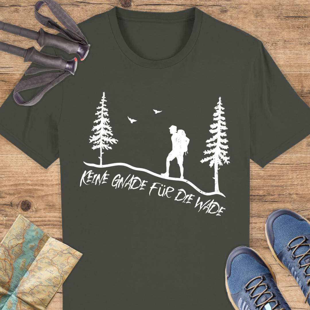 Unisex Bio T-Shirt Keine Gnade für die Wade