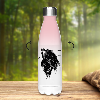Edelstahl-Thermoflasche Bär