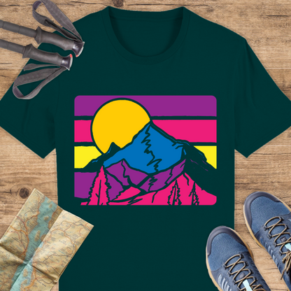 Unisex Bio T-Shirt Vintage Berge