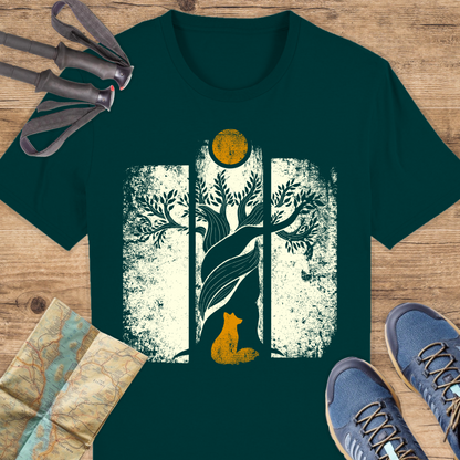 Unisex Bio T-Shirt Fuchs Baum