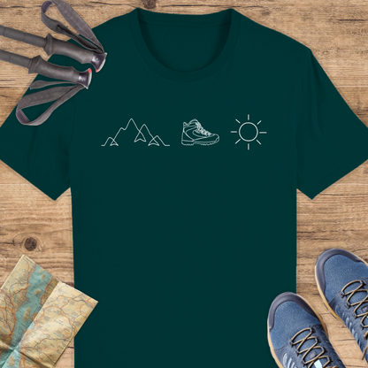 Unisex Bio T-Shirt Wander Symbole