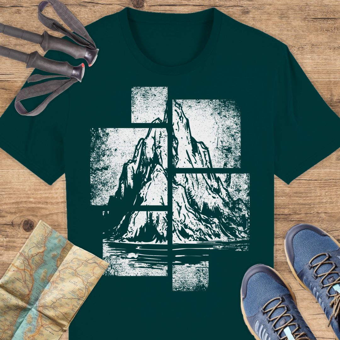 Unisex Bio T-Shirt Vintage Berg