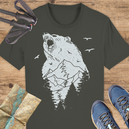 Unisex Bio T-Shirt Bär Berge