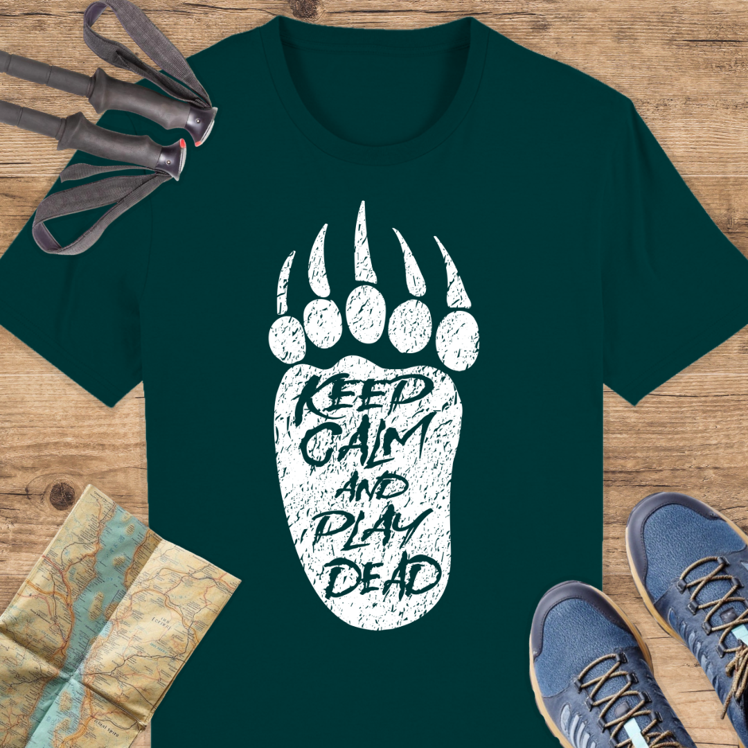 Unisex Bio T-Shirt Keep calm and play dead
