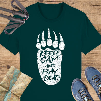 Unisex Bio T-Shirt Keep calm and play dead