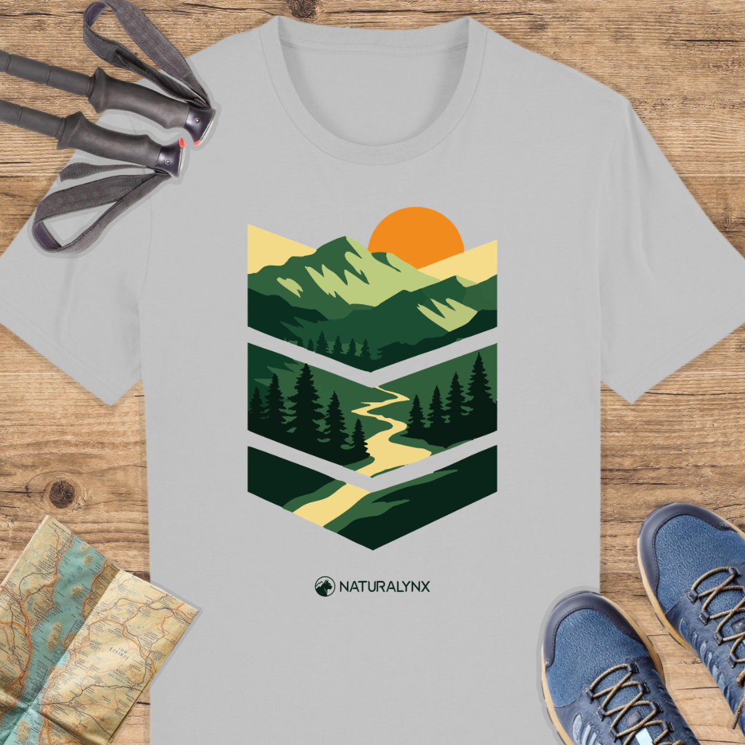 Unisex Bio T-Shirt Vintage Berge
