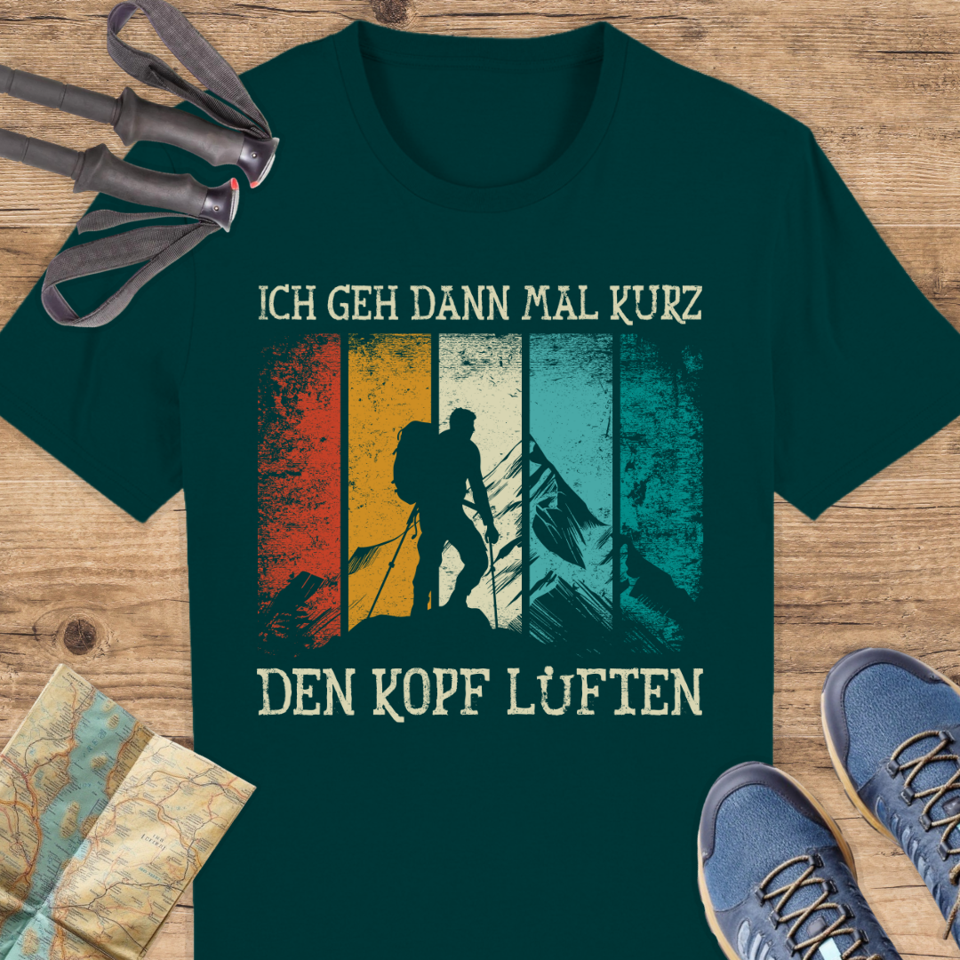 Unisex Bio T-Shirt Den Kopf lüften