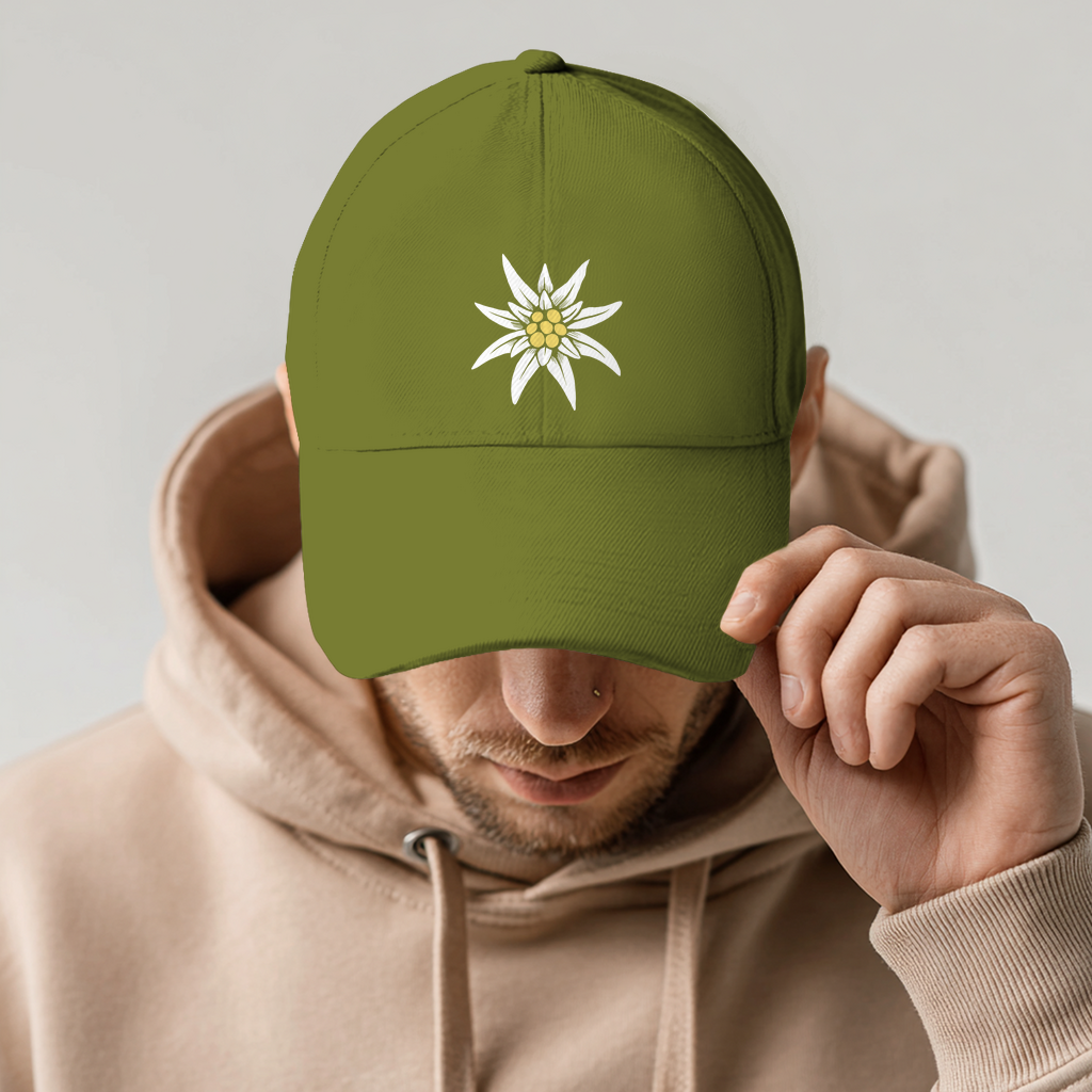 Bio Baseball Cap – Edelweiß