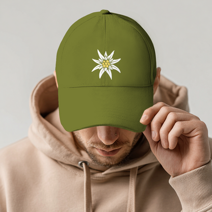 Bio Baseball Cap – Edelweiß