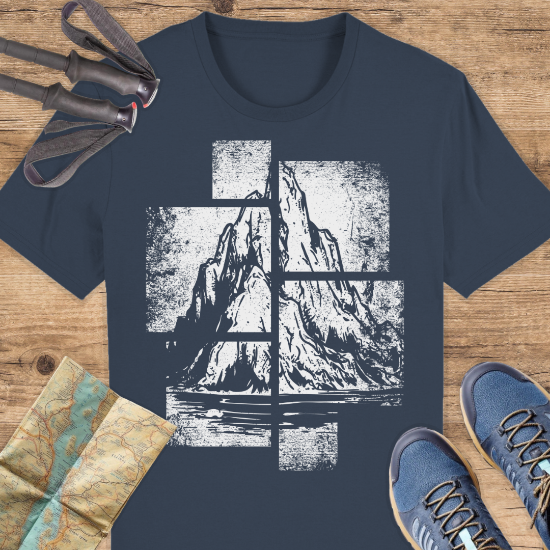 Unisex Bio T-Shirt Vintage Berg