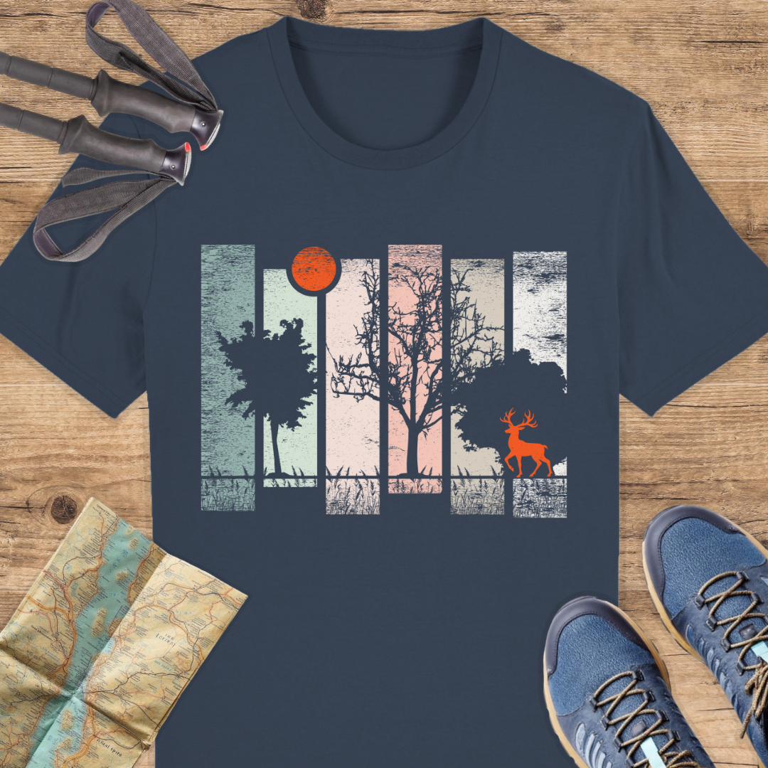 Unisex Bio T-Shirt Vintage Wald