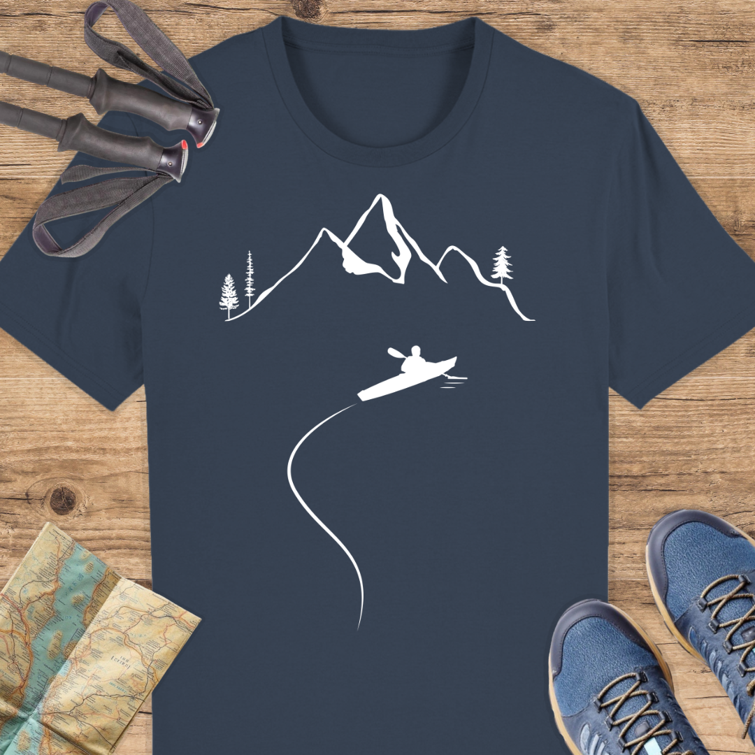 Unisex Bio T-Shirt Kayak Berge