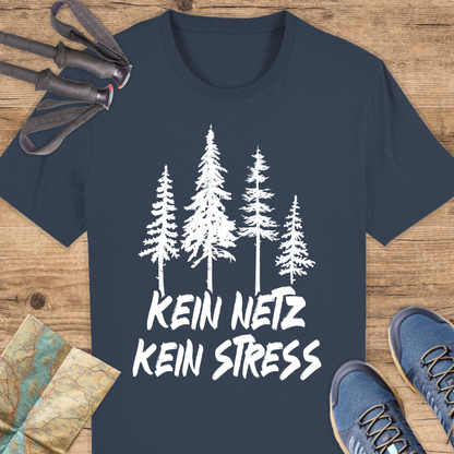 Unisex Bio T-Shirt Kein Stress