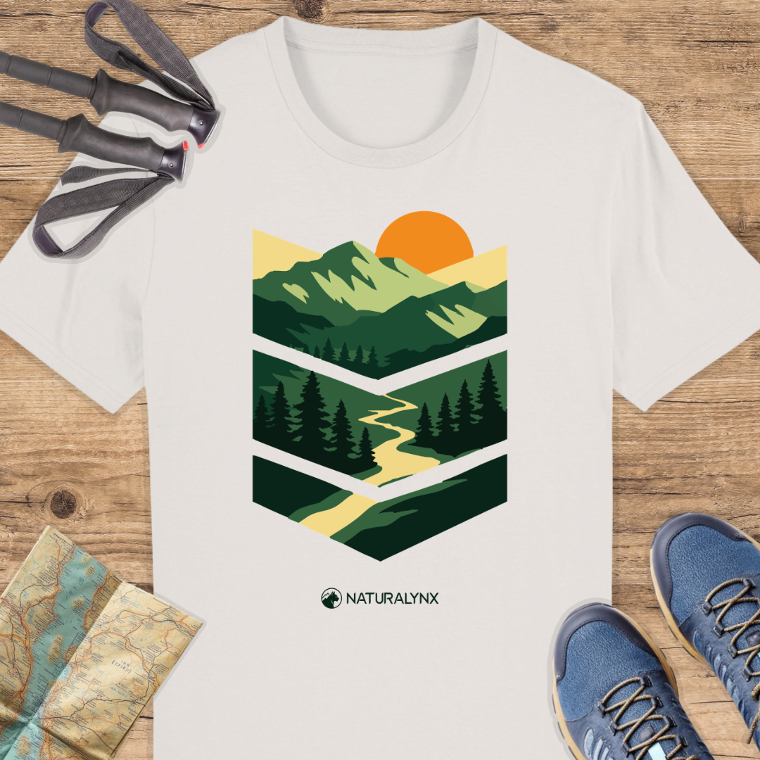 Unisex Bio T-Shirt Vintage Berge