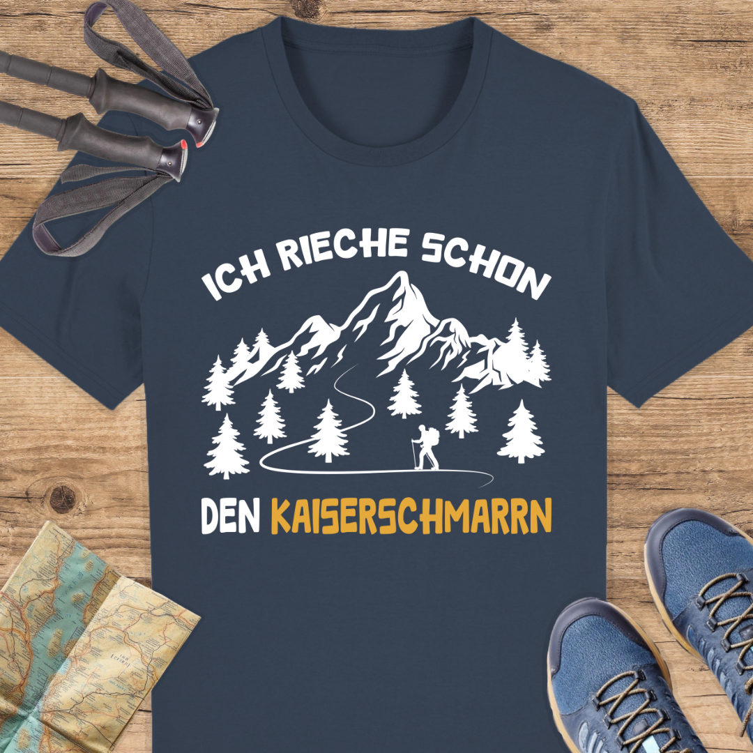 Unisex Bio T-Shirt ich rieche schon den Kaiserschmarrn