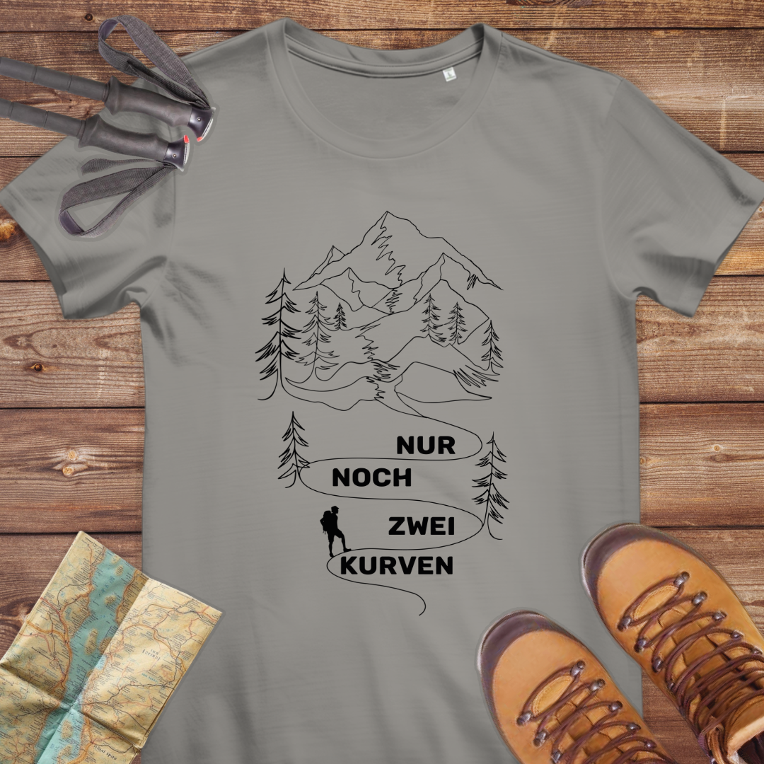 Damen Medium Fit Bio T-Shirt Nur noch zwei kurven