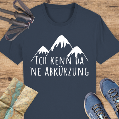 Unisex Bio T-Shirt Ich kenn da ne Abkürzung