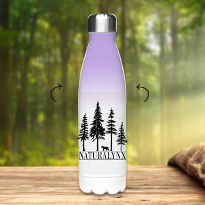 Edelstahl-Thermoflasche Naturalynx Wald