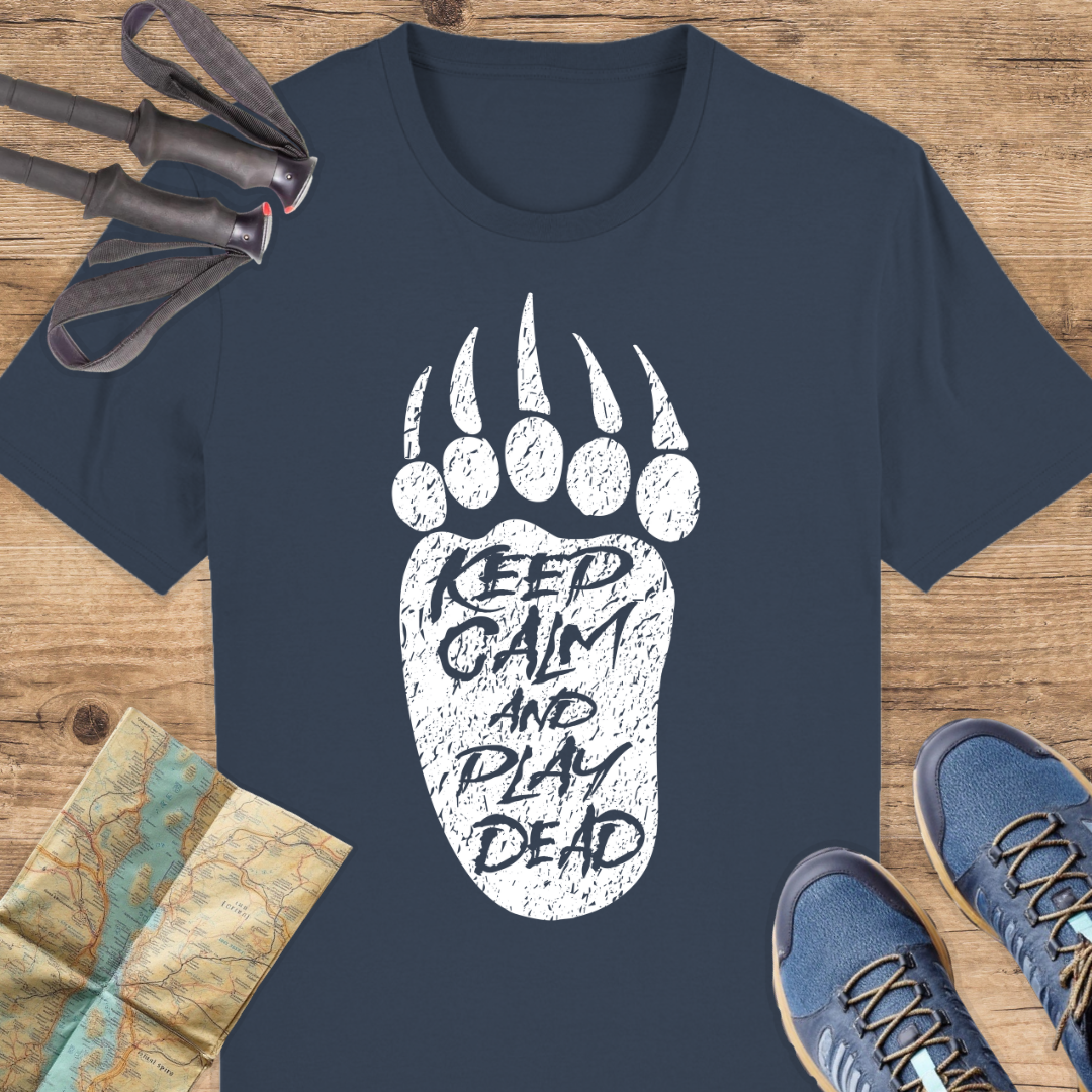 Unisex Bio T-Shirt Keep calm and play dead