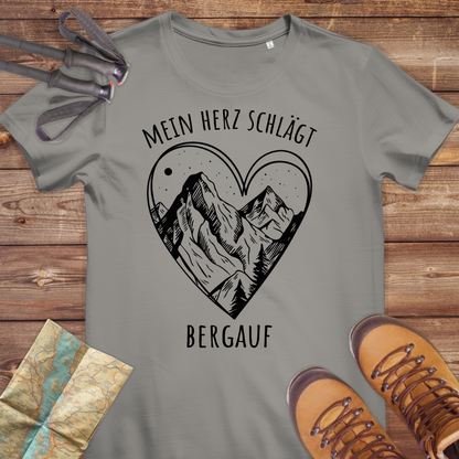 Damen Medium Fit Bio T-Shirt Mein Herz