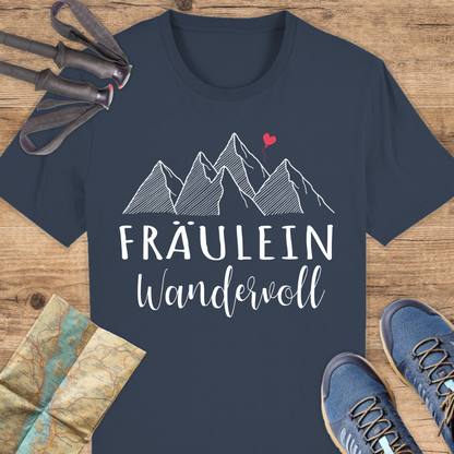 Unisex Bio T-Shirt Fräulein wandervoll