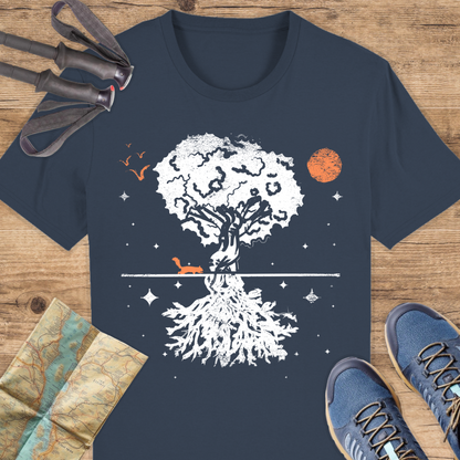 Unisex Bio T-Shirt mystischer baum