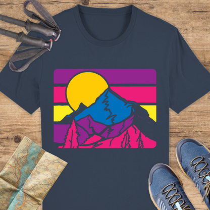 Unisex Bio T-Shirt Vintage Berge