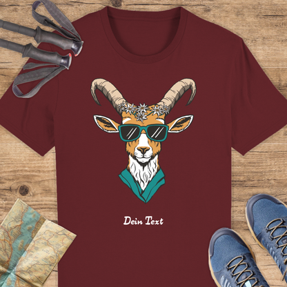 Unisex Bio T-Shirt Personalisierter Steinbock