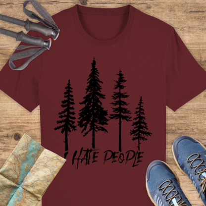 Unisex Bio T-Shirt I hate people