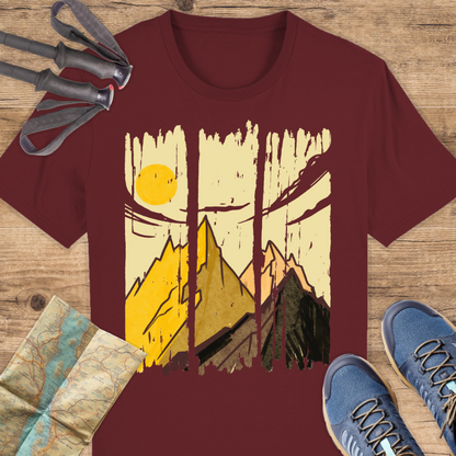 Unisex Bio T-Shirt Vintage Berge