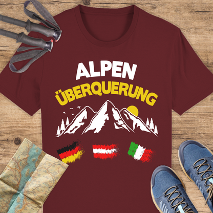 Unisex Bio T-Shirt Alpenüberquerung