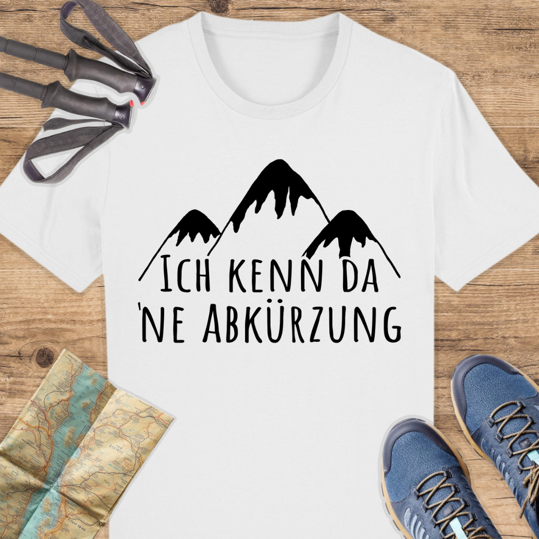 Unisex Bio T-Shirt Ich kenn da ne Abkürzung