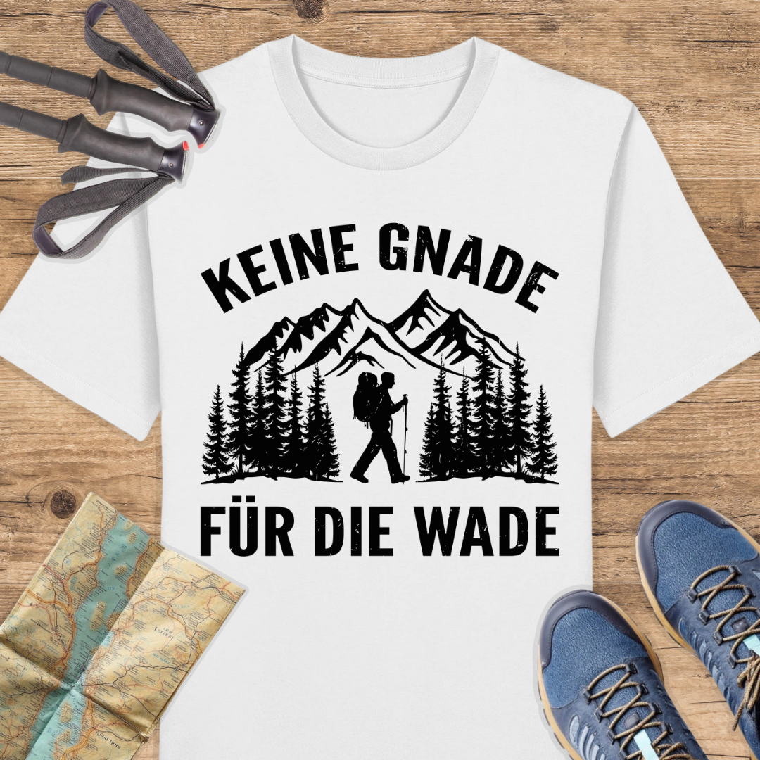 Unisex Bio T-Shirt Keine Gnade für die Wade