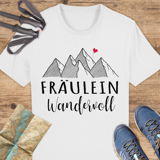 Unisex Bio T-Shirt Fräulein wandervoll