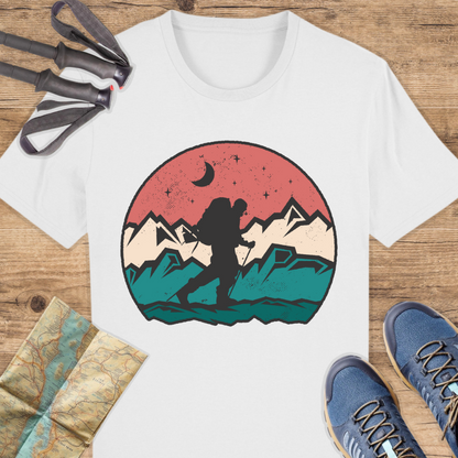 Unisex Bio T-Shirt Vintage Wandern