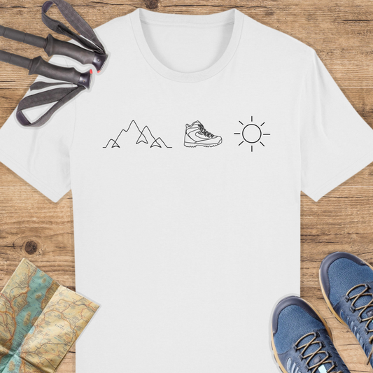 Unisex Bio T-Shirt Wander Symbole