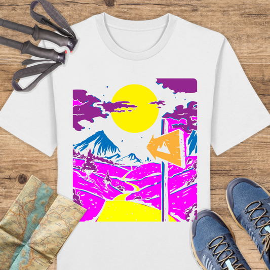 Unisex Bio T-Shirt Vintage Berge