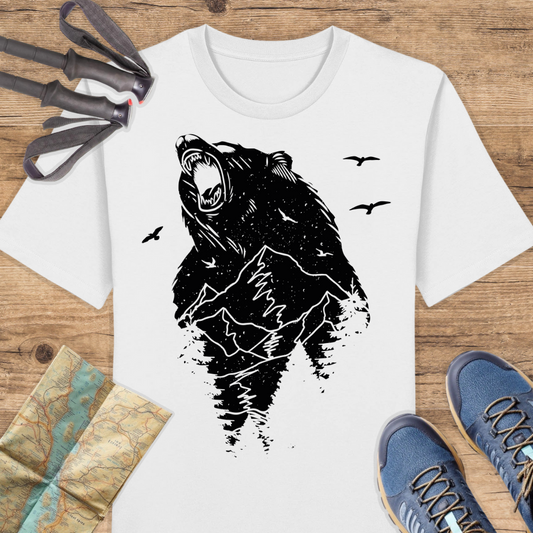 Unisex Bio T-Shirt Bär Berge