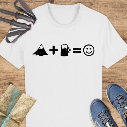 Unisex Bio T-Shirt Berge und Bier