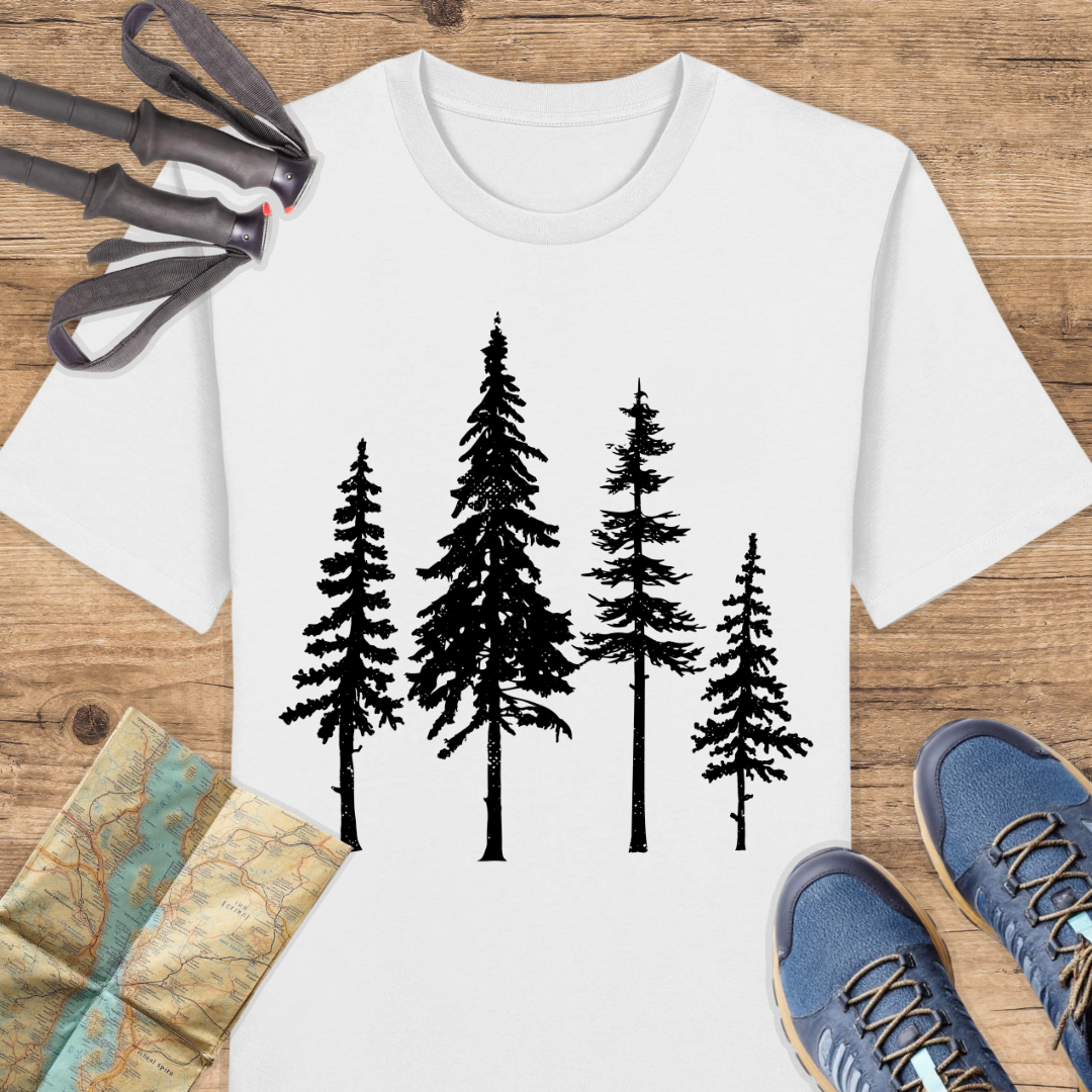 Unisex Bio T-Shirt T-Shirt Bäume