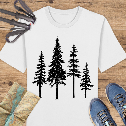 Unisex Bio T-Shirt T-Shirt Bäume